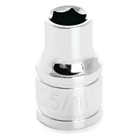 Performance Tool 3/8" Drive 5/16" Sae 6-Point Socket