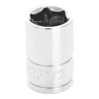 Performance Tool 3/8" Drive 1/2" Sae 6-Point Socket