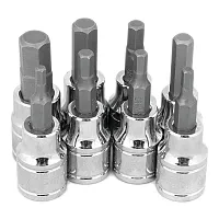 Performance Tool Sae Hex Bit Socket Set 3/8" Drive (8 Piece)
