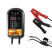 WIRTHCO 20068 12/24V 4/8Amp Charger/Mnt