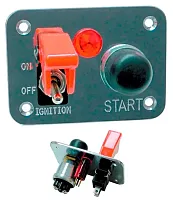 WIRTHCO 20280 Polished Aluminum Start/I