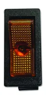 WIRTHCO 20525 On/Off Black Rocker Switc