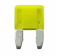 WIRTHCO 241207 Atm Fuse 20A-Yellow-Package Of 50