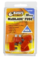 WIRTHCO 24360 Mid Blade Fuse-10 Amp