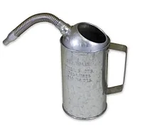 WIRTHCO 94486 Silver 2 Qt Gal Measure Can