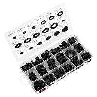 Performance Tool Sae Rubber Grommet Assortment (125 Piece)