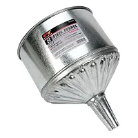 Performance Tool Galvanized Steel Funnel - 8 Quart Capacity