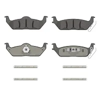 WAGNER BRAKE OEX1012M Oex Semi-Met Disc Pad Set
