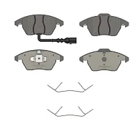 WAGNER BRAKE OEX1107 Ceramic Disc Pad Set