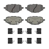 WAGNER BRAKE OEX2457 Disc Brake Pad Set Premium Ceramic