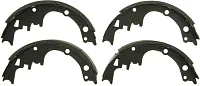 WAGNER BRAKE Z242DR Riveted Brake Shoe