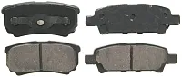WAGNER BRAKE ZD1037 Nao Brake Pads