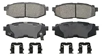 WAGNER BRAKE ZD1124 Ceramic Brake Pads