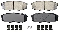 WAGNER BRAKE ZD1304 Ceramic Brake Pads