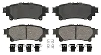 WAGNER BRAKE ZD1391 Ceramic Brake Pads