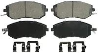 WAGNER BRAKE ZD1539 Quickstop Ceramic Brake
