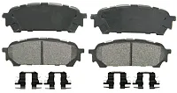 WAGNER BRAKE ZX1004 Semi-Met Brake Pads