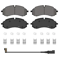 WAGNER BRAKE ZX2423 Semi-Met Brake Pads