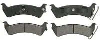 WAGNER BRAKE ZX666 Semi-Met Brake Pads