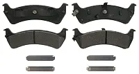 WAGNER BRAKE ZX667 Semi-Met Brake Pads