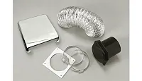 WESTLAND VID403A Deluxe Dryer Vent Kit P/W