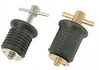 WHITECAP IND S0291C S.S. 1&#039; Bailer Plug - Screw Type