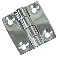 WHITECAP IND S3421C S.S. Stamped Butt Hinge 3&#039; X 3&#039;