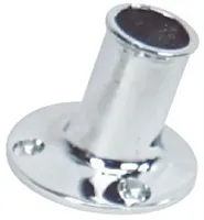 WHITECAP IND S5002C C.P. Brass Flagpole Socket 1&#039;