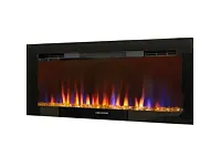 WAYGLOBAL F3118A 31&#039; Fireplace W/Crystal Log Set Blk