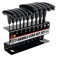 Performance Tool T-Handle Star Drive Set With Storage Tray (10 Piece)