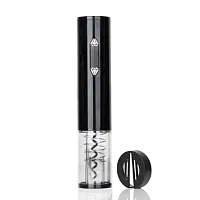 Brentwood Portable Electric Wine Bottle Opener with Foil Cutter in Black