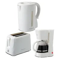 Betty Crocker Bc-4995W 3-Piece Kitchen Appliance Set With 5-Cup Automatic Drip C