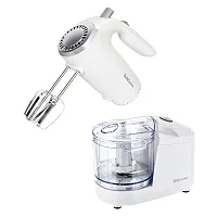 Betty Crocker Bc-7222W 2-Piece Kitchen Appliance Combo With 5-Speed 150-Watt Han