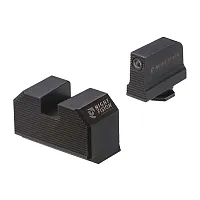 Night Fision Optic Height Fiber Optic Sight Set For Walther Pdp/Ppq Blank Front/