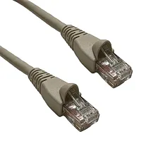 Wavenet 6E04UMGY-PC-02 Cat6 Patch Cord Booted 2' Grey