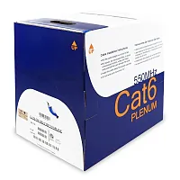 Wavenet CAT6E-PLEN-BL 6E04Upbl3N Cat6E Plenum 600Mhz Blue