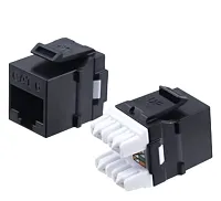Wavenet HD-6EKSJBK-25PK Cat6 Hdj Series Jack 25 Pack Black