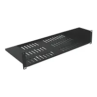 Wavenet SHELF-10SSV 2U, 10In Deep Single Sided Vented Shelf