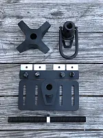 WILCO OFFROA UBM34507 Bed Mounted Tire Carriers