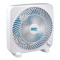 Seasons Comfort Fbx9 9-In. 3-Speed Personal Portable Box Fan, Fbx9, White