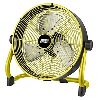 Comfort Gear Fhvb12 12-In. Variable-Speed Metal Rechargeable Floor Fan, Fhvb12,