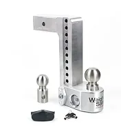 WEIGH SAFE WS1025 10Inadj Ballmount 2.5Inshank