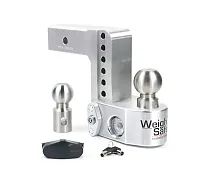 WEIGH SAFE WS625 6Inadj Ballmount 2.5Inshank