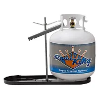 FLAME KING KT20MNT 20# Dual Propane Bottle Rack