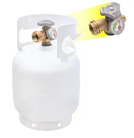 FLAME KING SN5LBGAUGE 5# Lp Cylinder W/Opd & Gauge