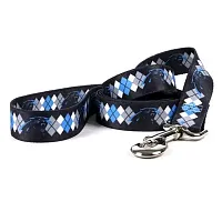 Little Earth Productions Carolina Panthers Argyle Nylon Leash - Large