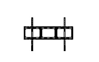 Yealink Video Conferencing MB-WALLMOUNT-650 3311073 Wallmount For 65In Mb And Et