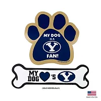 All Star Dogs Brigham Young Cougars Car Magnets - Paw