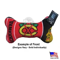 All Star Dogs Chicago Blackhawks Plush Bone Toy - Small