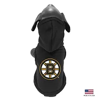 All Star Dogs Boston Bruins Polar Fleece Pet Hoodie - XL